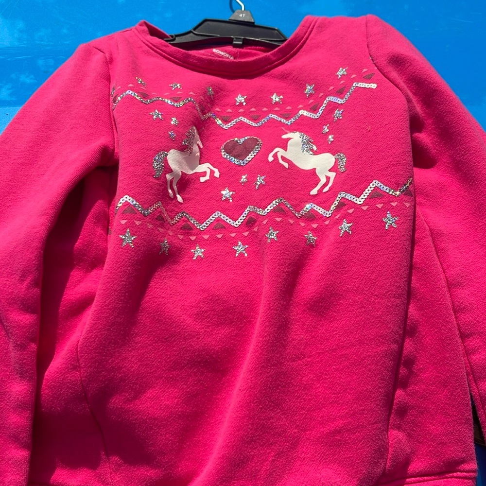 Unicorn sweat short Sonoma Kohls brand